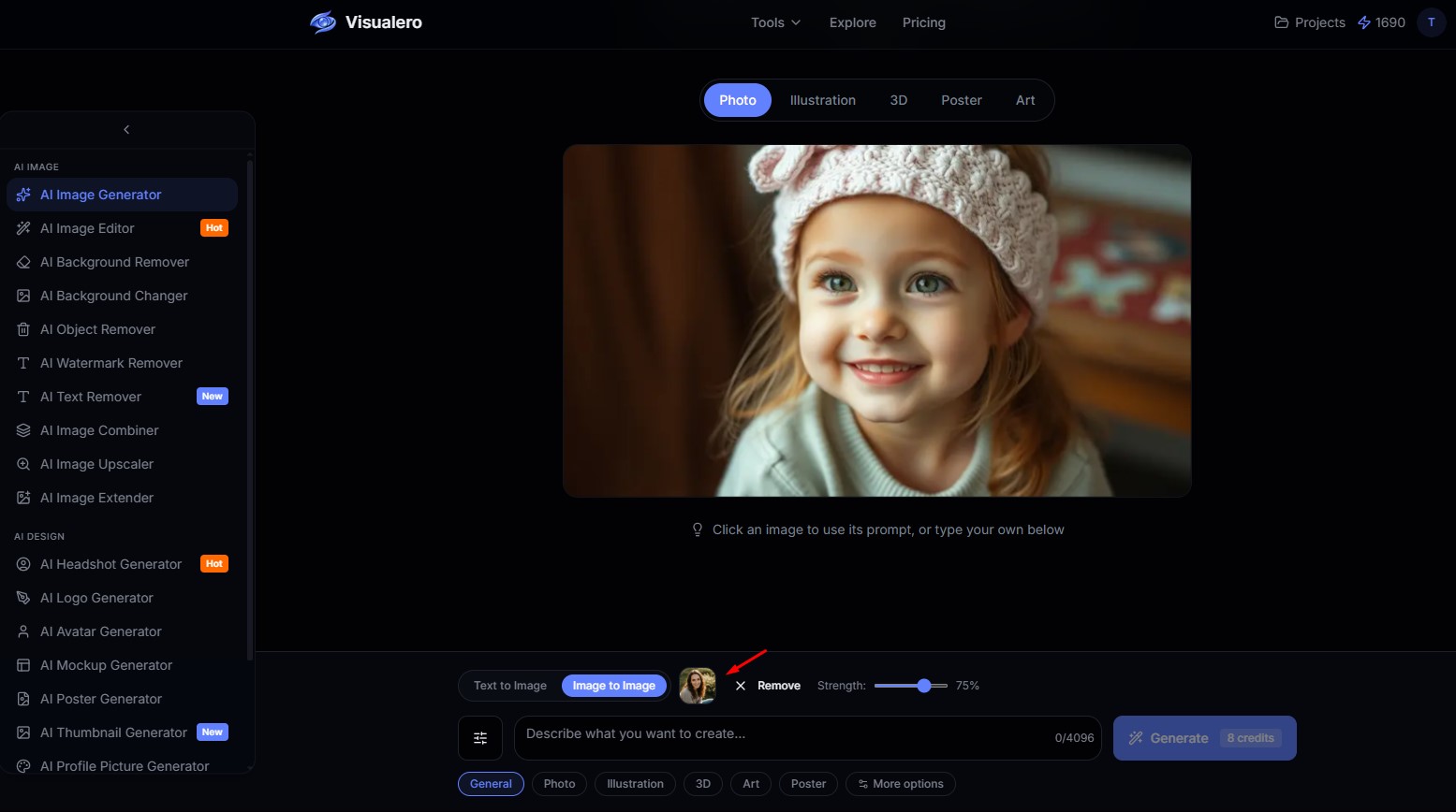 Upload and Analyze Your Photo